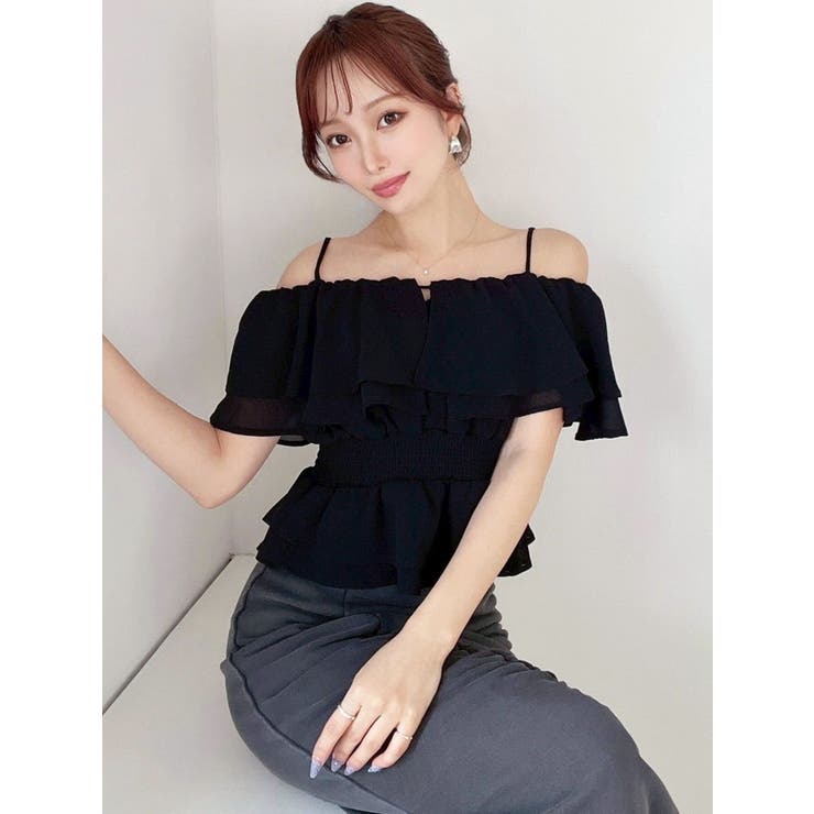 オフショルシャーリングチュニック | RESEXXY | 詳細画像11 