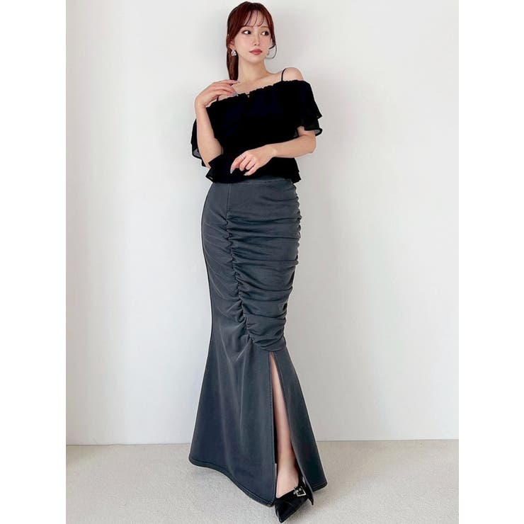 オフショルシャーリングチュニック | RESEXXY | 詳細画像15 