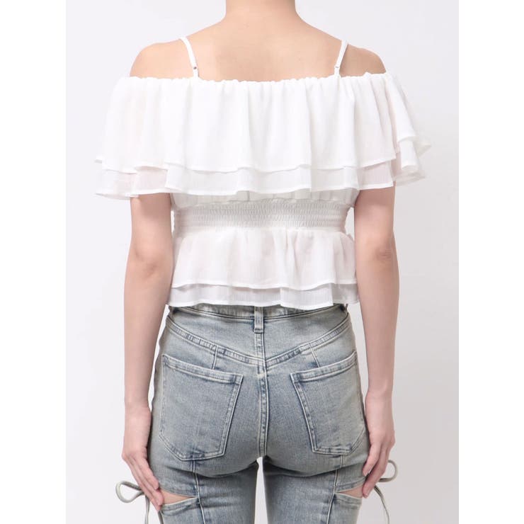 オフショルシャーリングチュニック | RESEXXY | 詳細画像26 