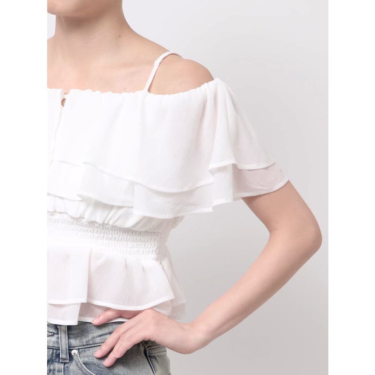 オフショルシャーリングチュニック | RESEXXY | 詳細画像28 