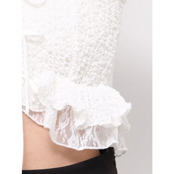 レースドッキングフリルブラウス | RESEXXY | 詳細画像22 