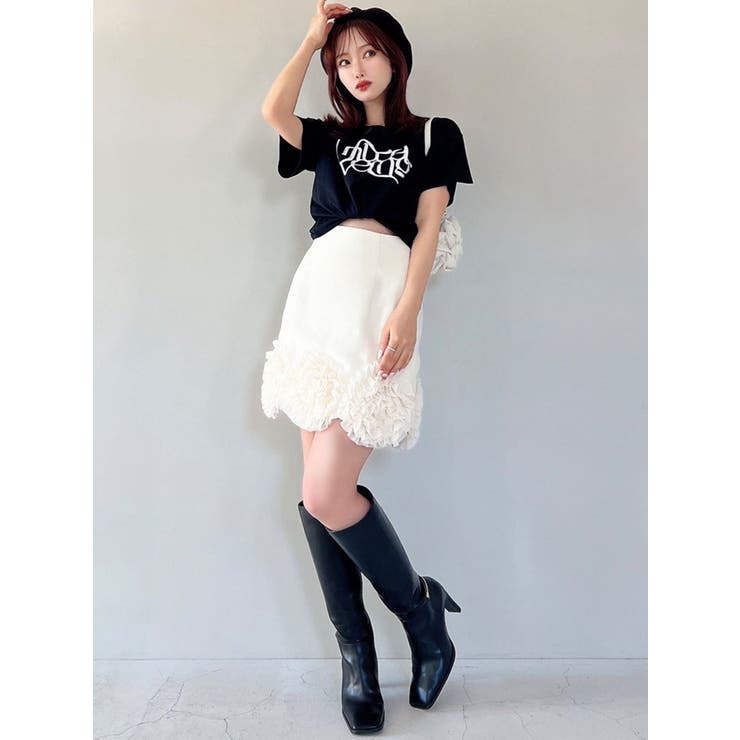 コサージュミニスカート | RESEXXY | 詳細画像5 