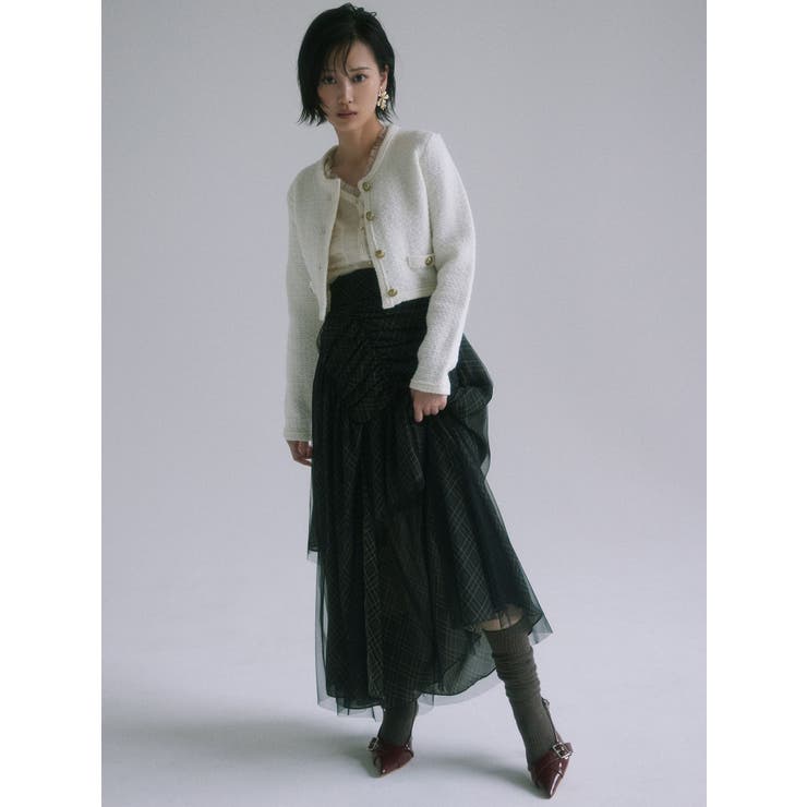 [新品]ARCHIVIO ピンクスカート mermaid circular skirt(S GREIGE): スカート｜PMbox P&M