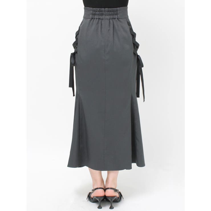 サイドリボンマーメイドスカート[品番：MKSW0065680]｜RESEXXY