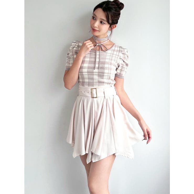 ランダムヘムラッフルミニスカート[品番：MKSW0066285]｜RESEXXY