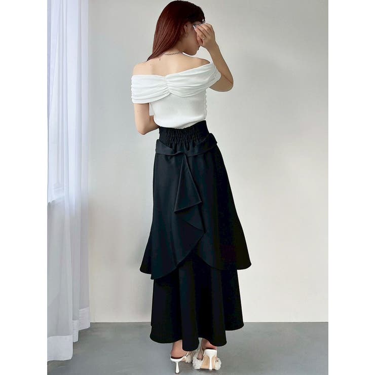 ツイストオフショルニットトップス | RESEXXY | 詳細画像25 