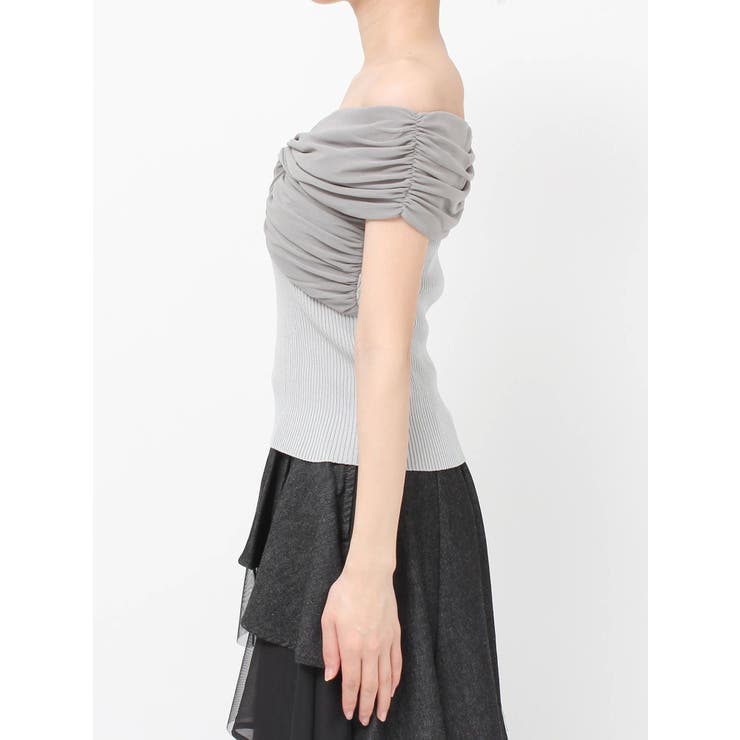 ツイストオフショルニットトップス | RESEXXY | 詳細画像33 