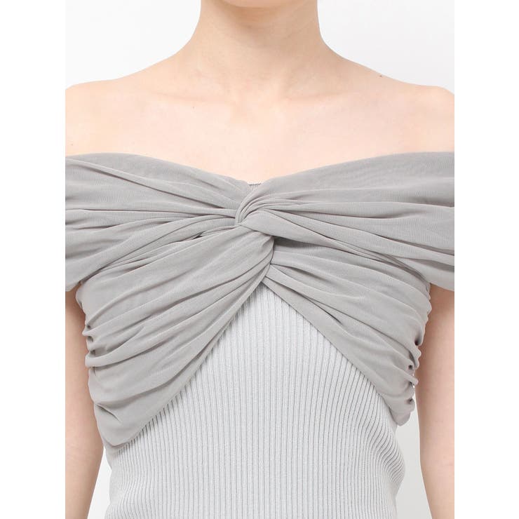 ツイストオフショルニットトップス | RESEXXY | 詳細画像35 