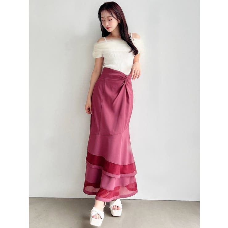 シアーコンビオフショルニット | RESEXXY | 詳細画像14 