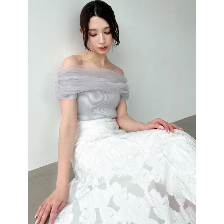 シアーコンビオフショルニット | RESEXXY | 詳細画像17 