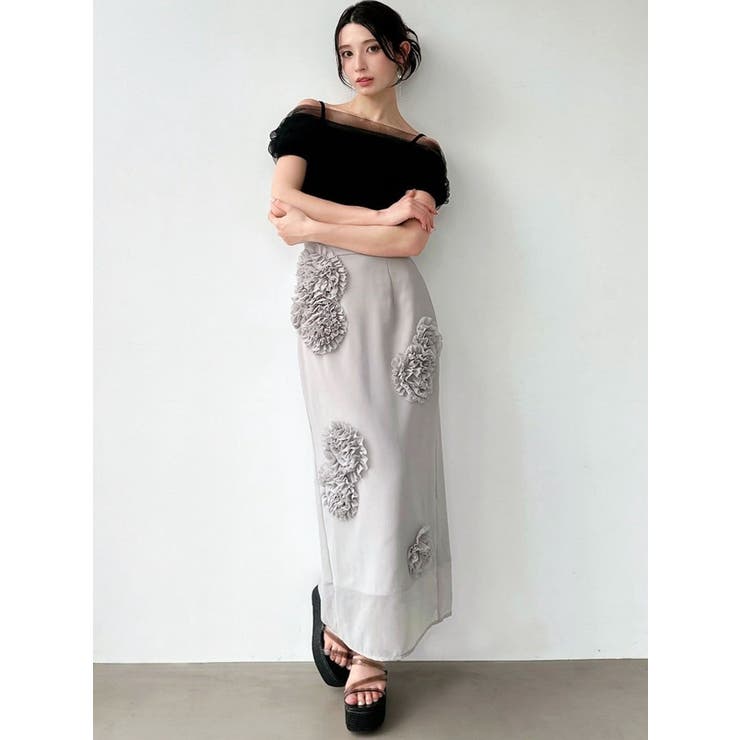 シアーコンビオフショルニット | RESEXXY | 詳細画像5 