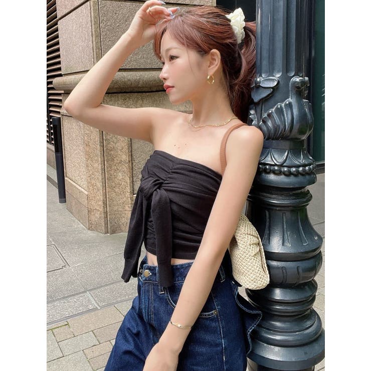 スリーブツイストベアニット | RESEXXY | 詳細画像12 