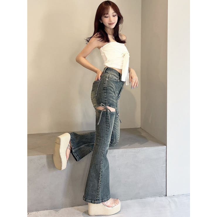 スリーブツイストベアニット | RESEXXY | 詳細画像17 