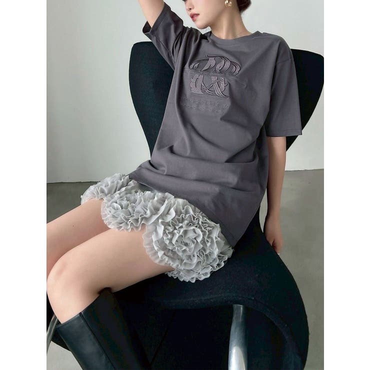 エンブロイダリーロゴTシャツ[品番：MKSW0064997]｜RESEXXY