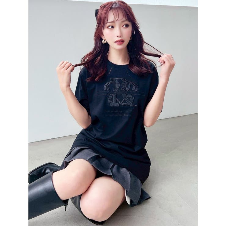 エンブロイダリーロゴTシャツ[品番：MKSW0064997]｜RESEXXY
