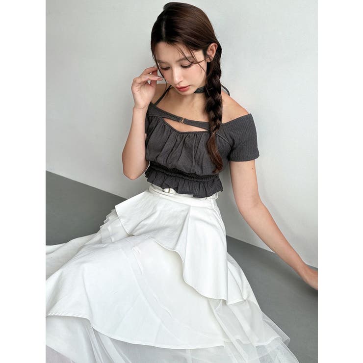 フリルデザインカットトップス | RESEXXY | 詳細画像6 