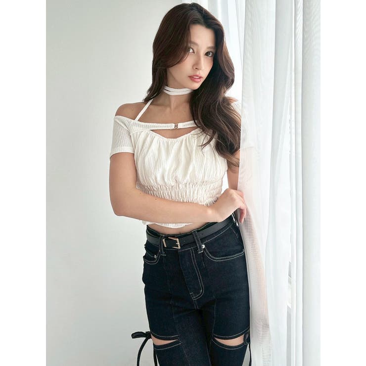 フリルデザインカットトップス | RESEXXY | 詳細画像8 