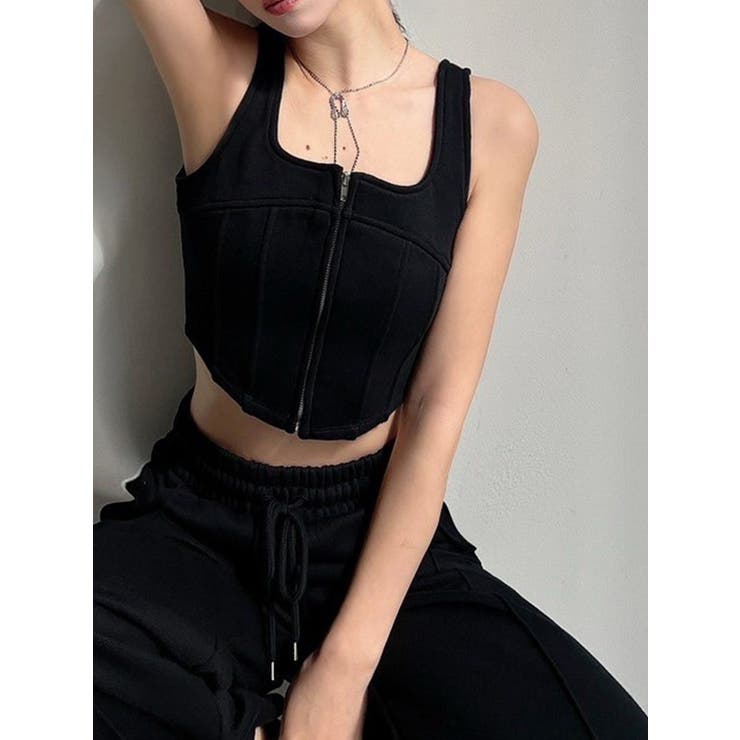 RILIセットアップ 極美品✨ギャルリーヴィー 23SS リブコンビフレンチリネン