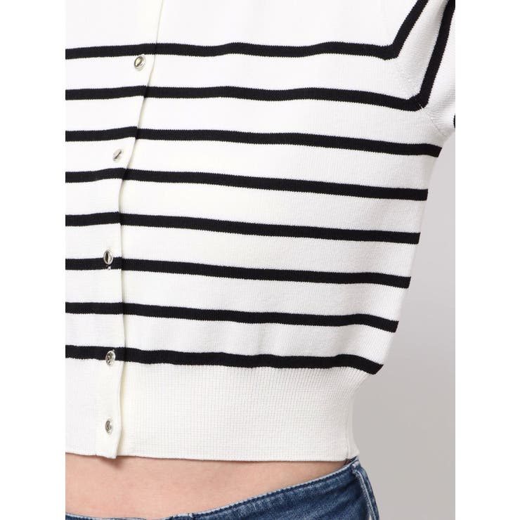 クルーネックハーフスリーブニットカーデ | RESEXXY | 詳細画像37 