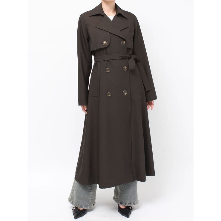 2WAY セパレートフレアトレンチコート | RESEXXY | 詳細画像46 