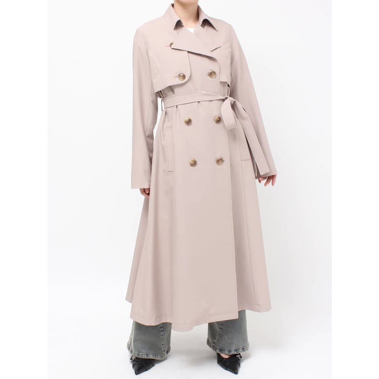 2WAY セパレートフレアトレンチコート | RESEXXY | 詳細画像47 