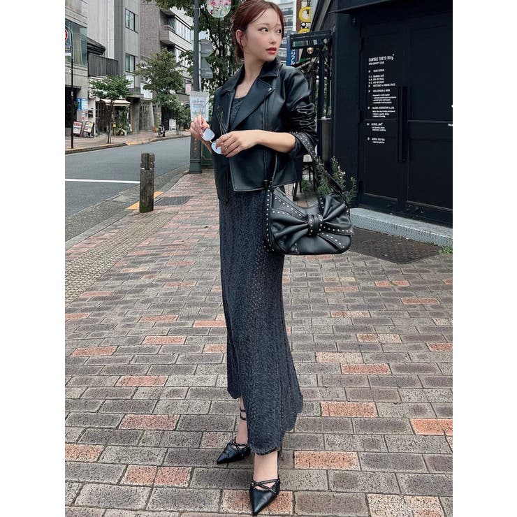 フェイクレザーライダースジャケット | RESEXXY | 詳細画像20 