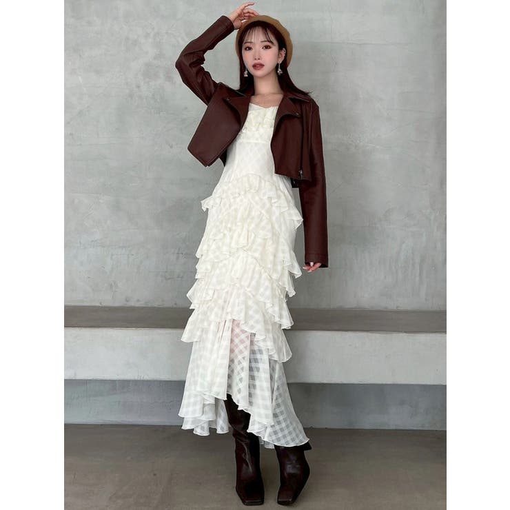 フェイクレザーライダースジャケット | RESEXXY | 詳細画像25 