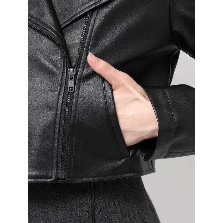 フェイクレザーライダースジャケット | RESEXXY | 詳細画像46 