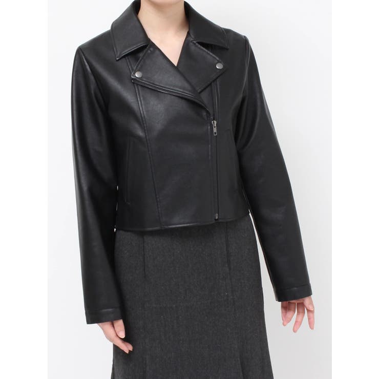 フェイクレザーライダースジャケット | RESEXXY | 詳細画像49 