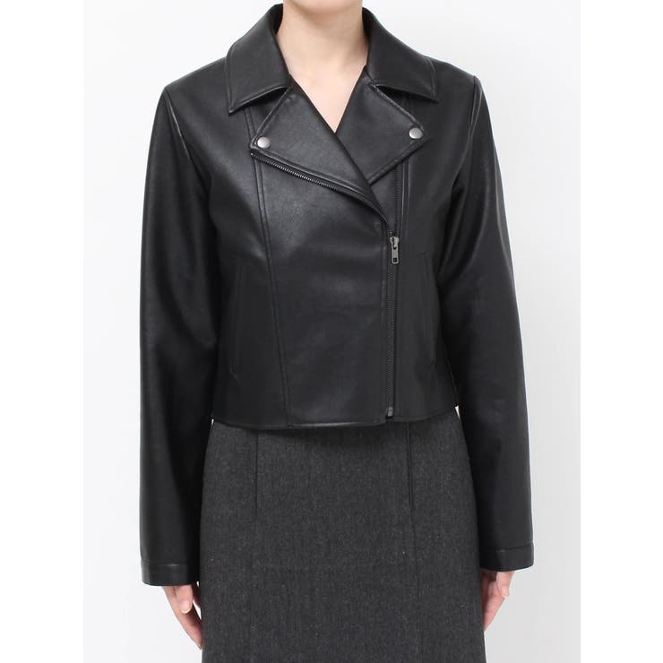 フェイクレザーライダースジャケット | RESEXXY | 詳細画像50 