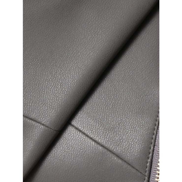 シアースリーブ合皮ブルゾン | RESEXXY | 詳細画像31 