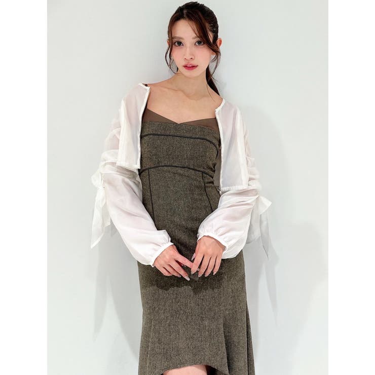 ビッグリボンシアーブルゾン | RESEXXY | 詳細画像17 