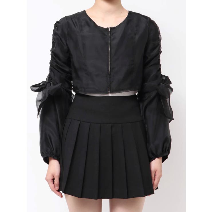 ビッグリボンシアーブルゾン | RESEXXY | 詳細画像20 