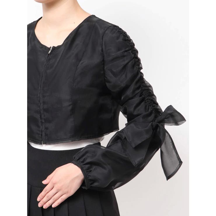 ビッグリボンシアーブルゾン | RESEXXY | 詳細画像24 