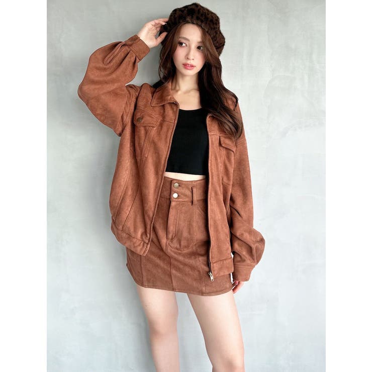 ラウンドネスオーバーブルゾン【セットアップ着用可能】[品番