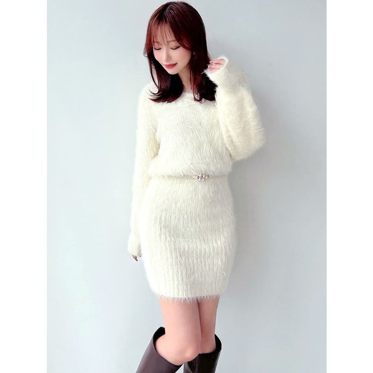 シャギーニットワンピース | RESEXXY | 詳細画像14