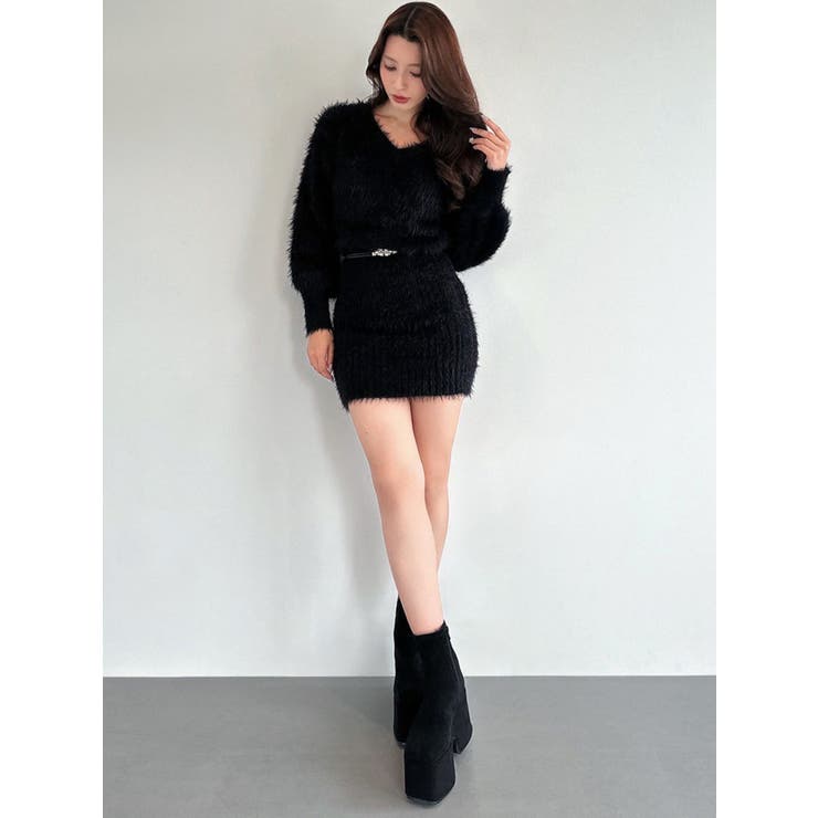 シャギーニットワンピース | RESEXXY | 詳細画像23