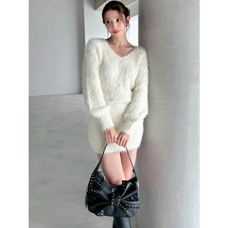 シャギーニットワンピース | RESEXXY | 詳細画像25