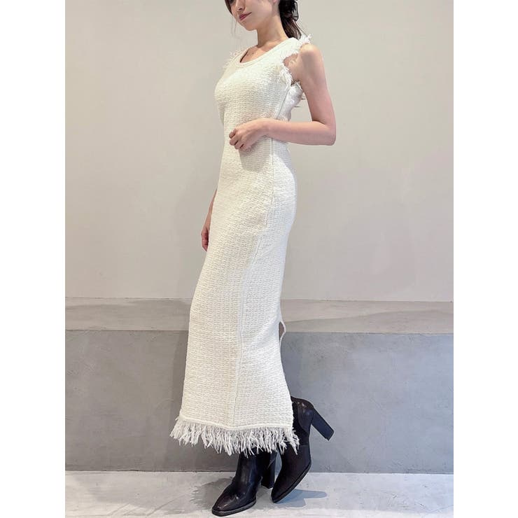 フリンジニットワンピース【セットアップ着用可能】 | RESEXXY | 詳細画像19 