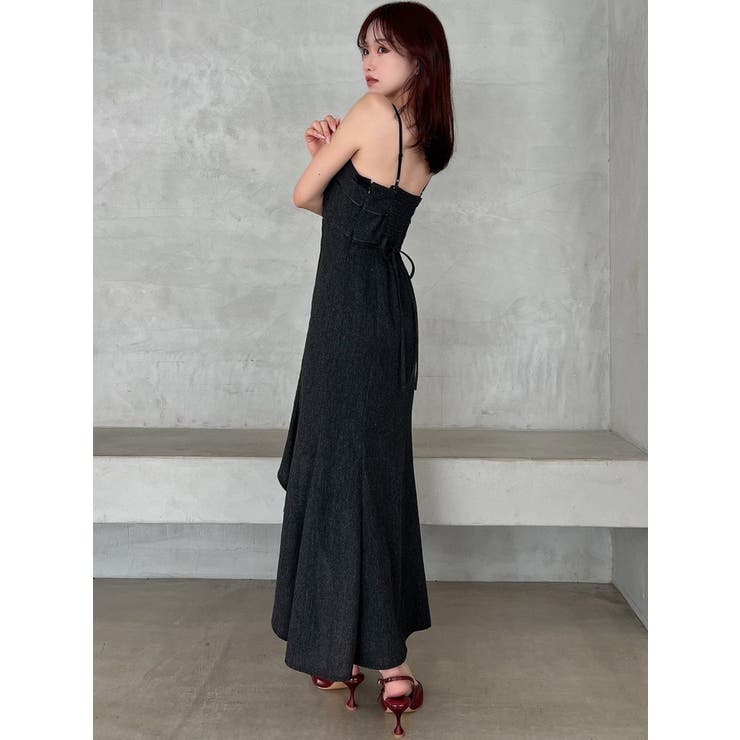 バイカラーアシンメトリーキャミワンピース | RESEXXY | 詳細画像10 