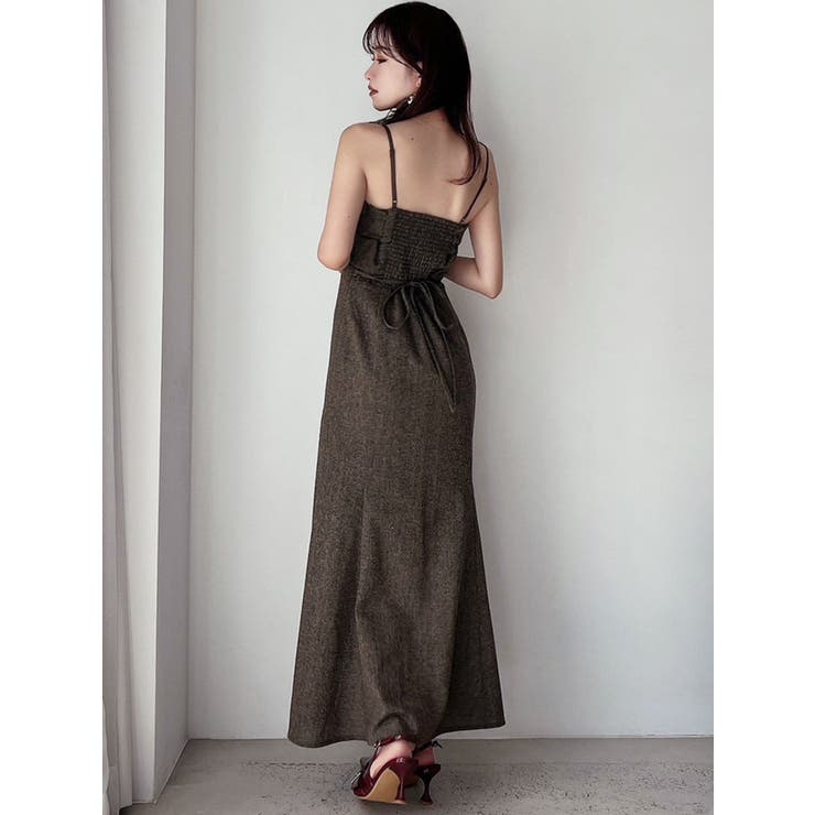 バイカラーアシンメトリーキャミワンピース | RESEXXY | 詳細画像23 