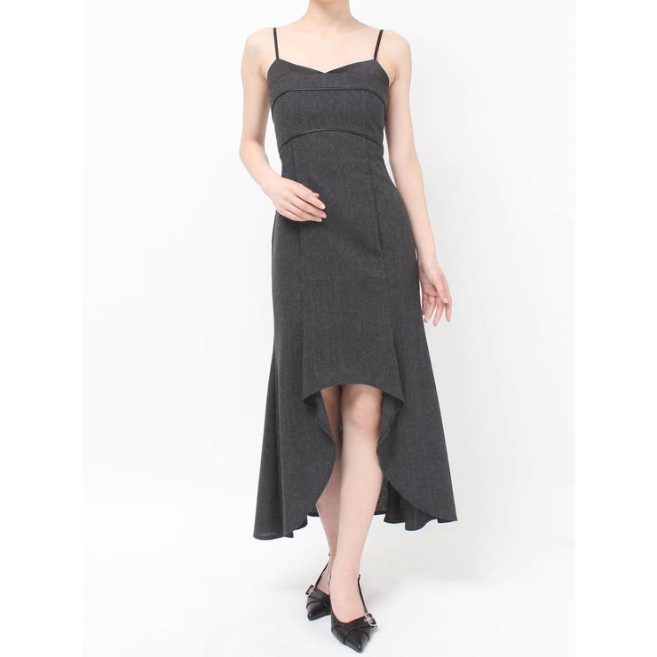 バイカラーアシンメトリーキャミワンピース | RESEXXY | 詳細画像35 