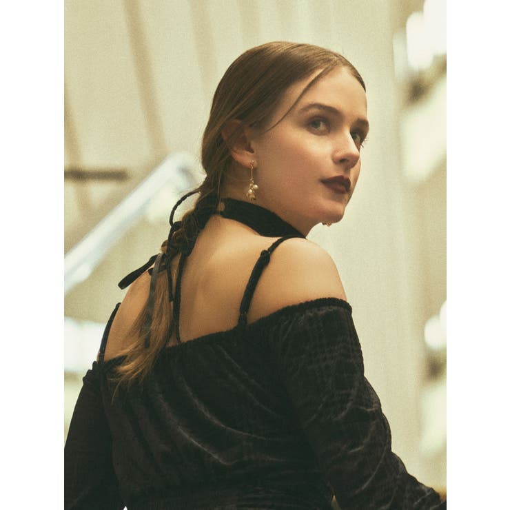 チョーカーベロアナローワンピース | RESEXXY | 詳細画像15 