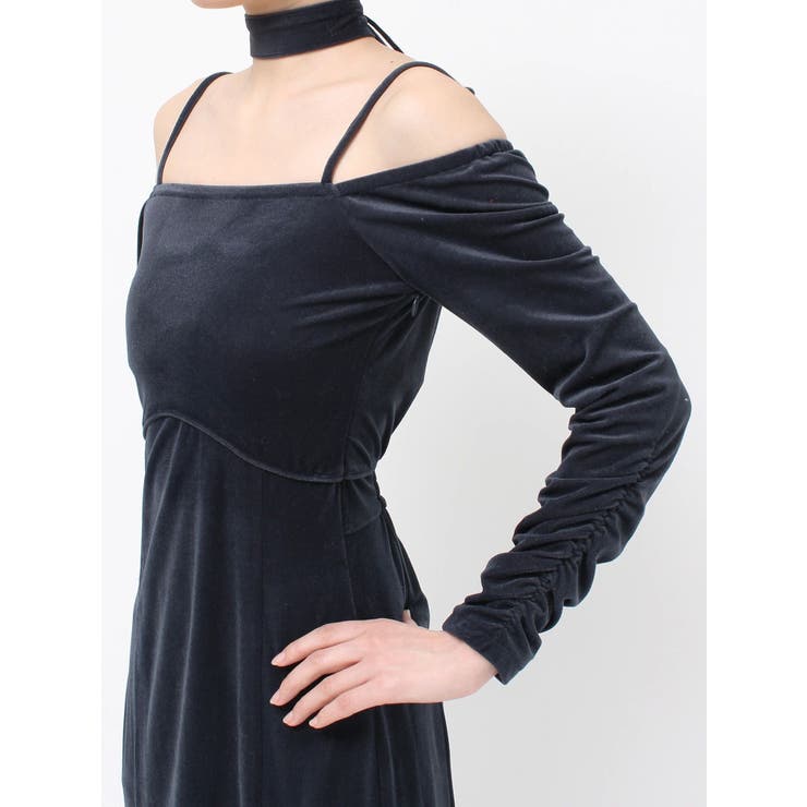 チョーカーベロアナローワンピース | RESEXXY | 詳細画像20 