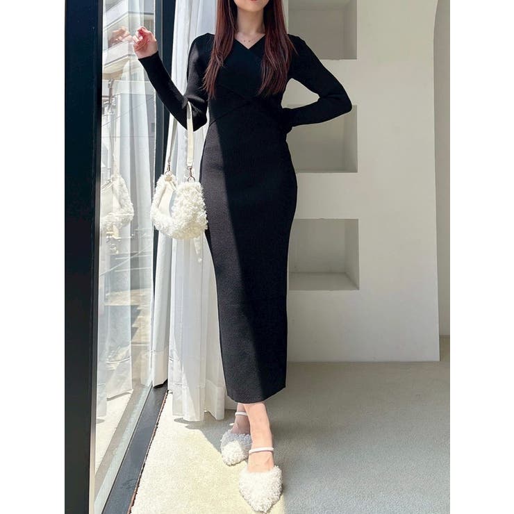 フロントクロスニットワンピース | RESEXXY | 詳細画像13 