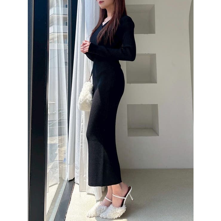 フロントクロスニットワンピース | RESEXXY | 詳細画像14 