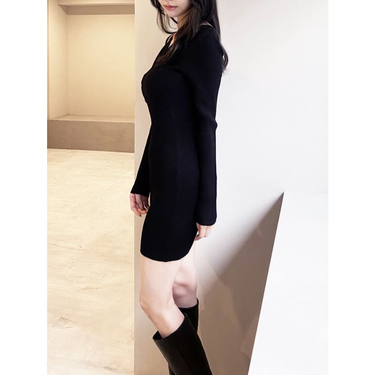 フロントクロスニットワンピース | RESEXXY | 詳細画像21 