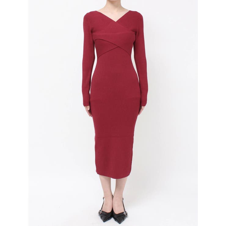 フロントクロスニットワンピース | RESEXXY | 詳細画像40 