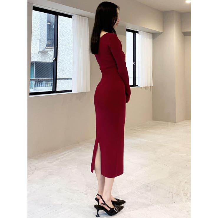 フロントクロスニットワンピース | RESEXXY | 詳細画像7 