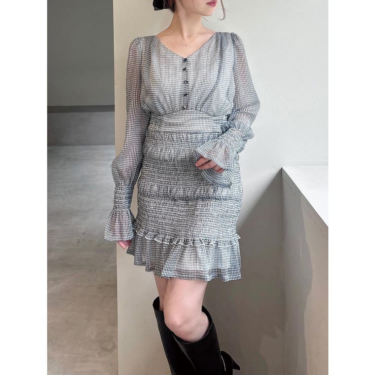 シャーリングシアーミニワンピース | RESEXXY | 詳細画像11 